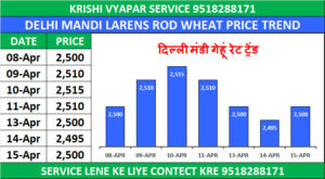 DELHI MANDI BHAV TODAY | दिल्ली मंडी लारेंस रोड भाव 15 अप्रैल 2026